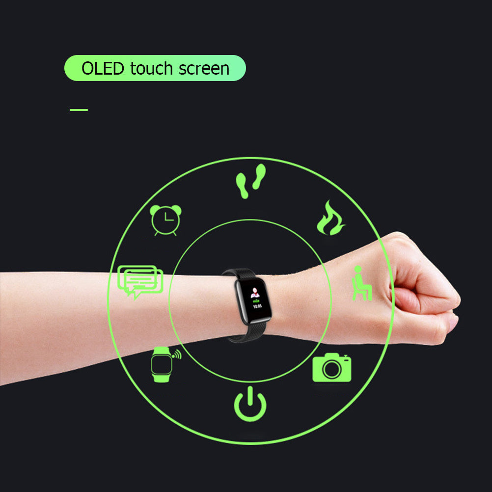 D13 Smart Watch Waterproof Sports Fitness Bracelet Health Heart Rate Monitor Running Step Counter for iOS And Android