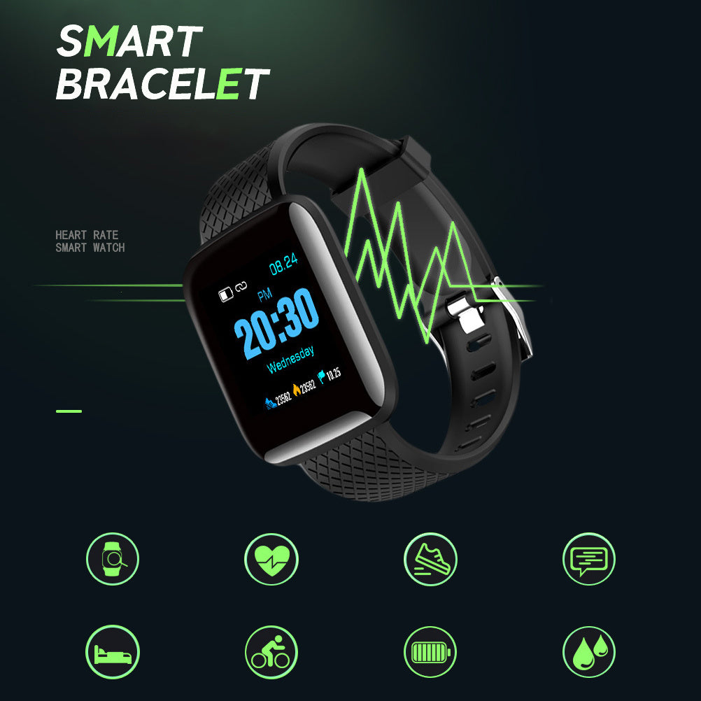 D13 Smart Watch Waterproof Sports Fitness Bracelet Health Heart Rate Monitor Running Step Counter for iOS And Android