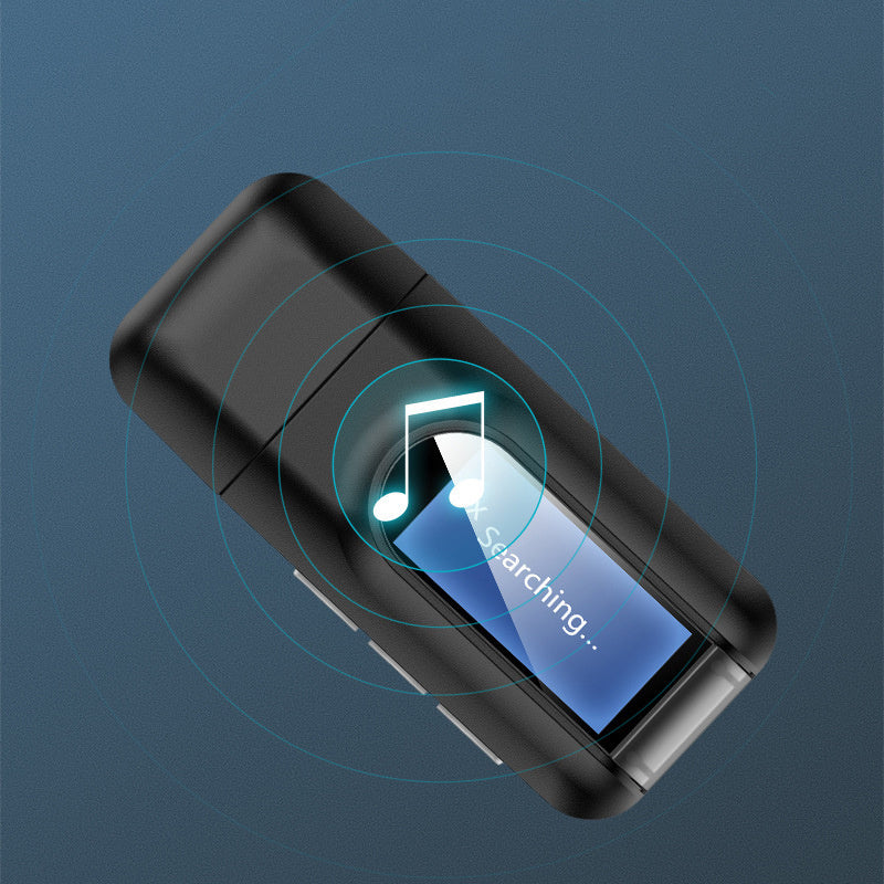 New Computer Audio Bluetooth Adapter With Lcd Screen Tv