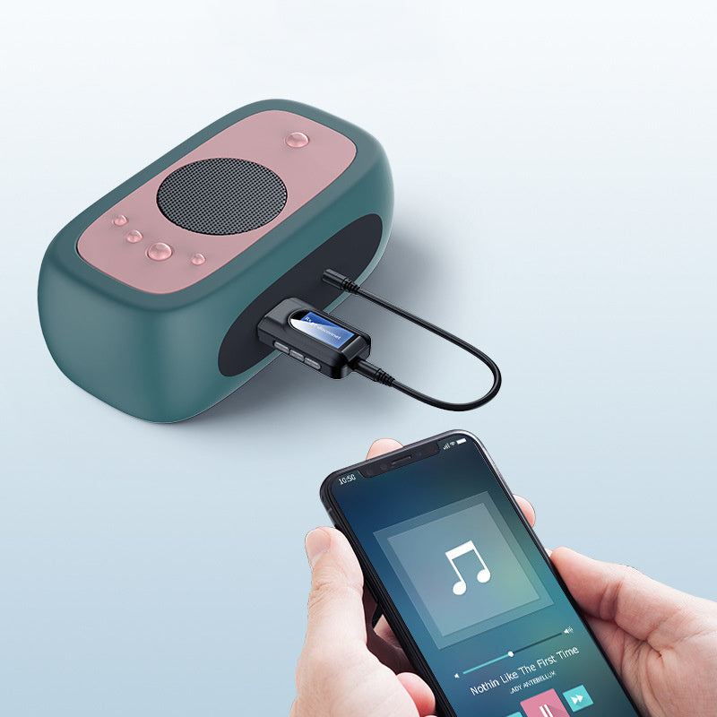 New Computer Audio Bluetooth Adapter With Lcd Screen Tv