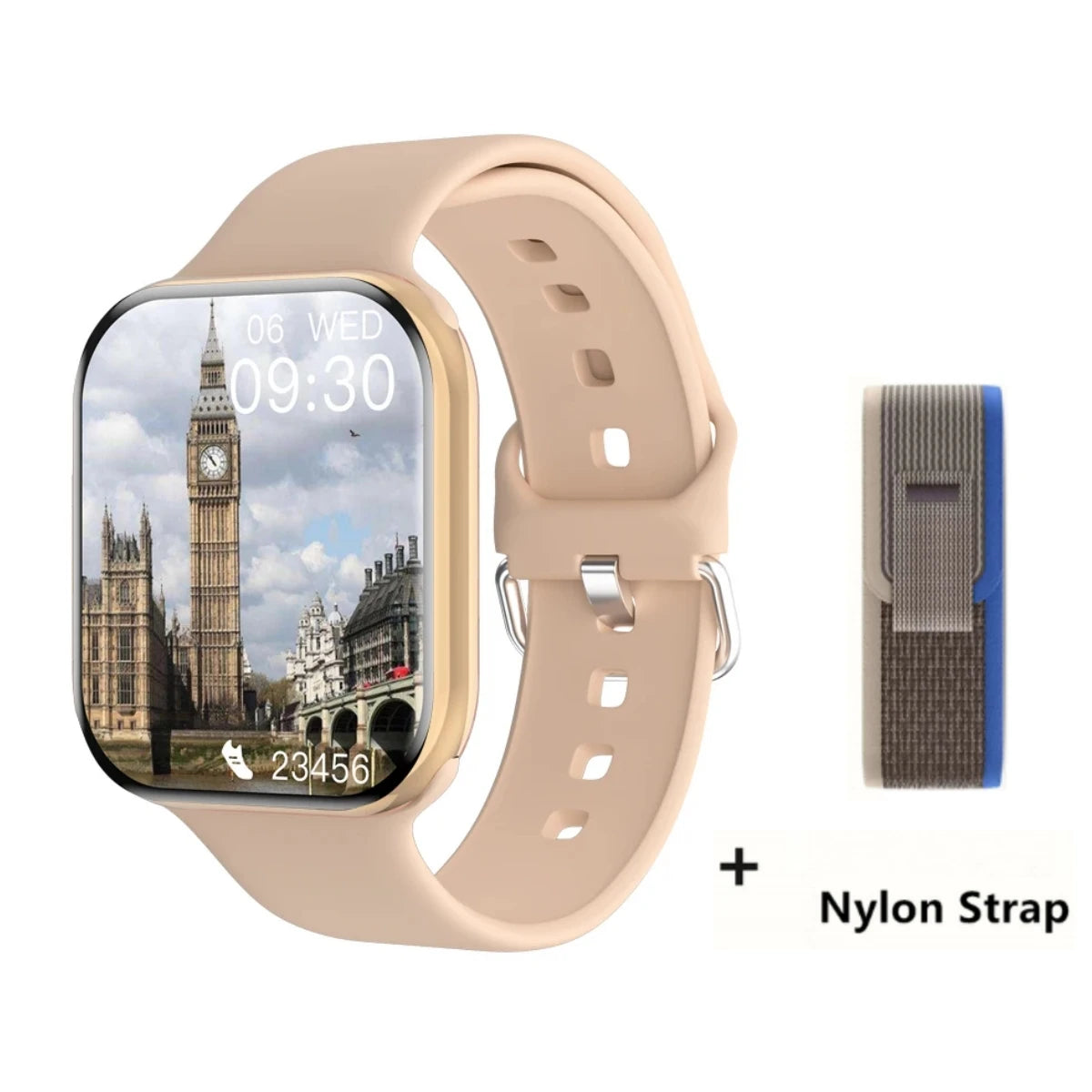 Smart Watch Series 9 Men Blood Pressure BT Call NFC Sleep monitoring Wireless Charge