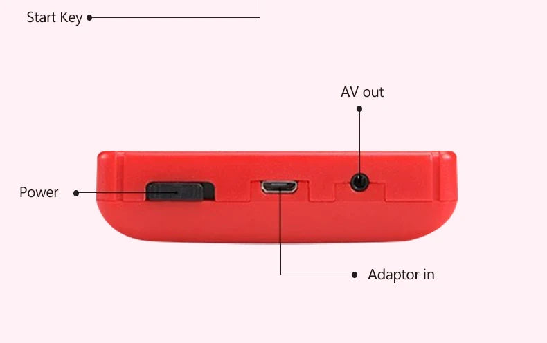 2.4 Inch LCD Screen Retro Video Game Console Built-in 400 In Handheld Portable Game Console Christmas Gift Christmas