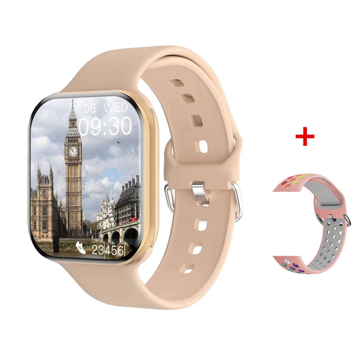 Smart Watch Series 9 Men Blood Pressure BT Call NFC Sleep monitoring Wireless Charge