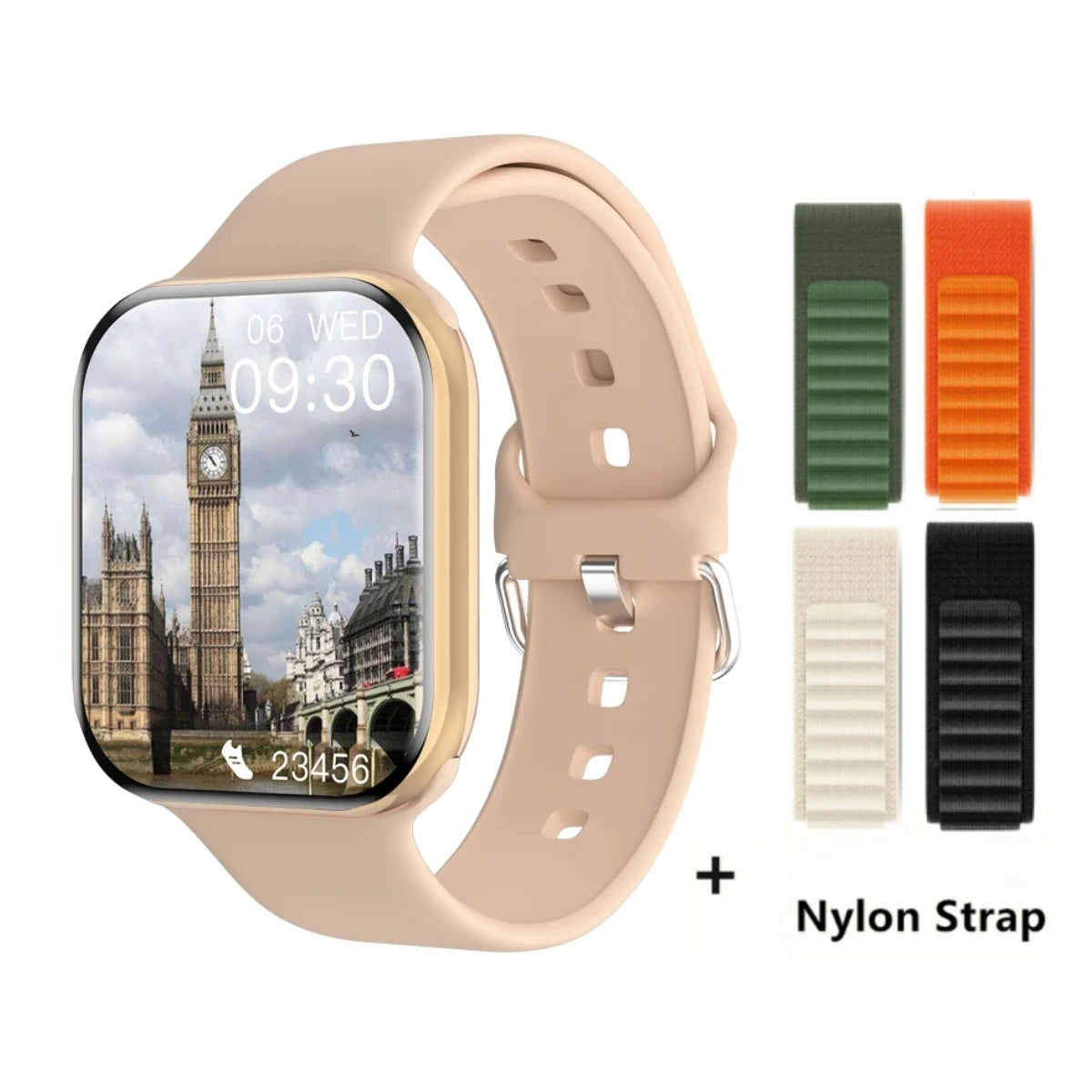 Smart Watch Series 9 Men Blood Pressure BT Call NFC Sleep monitoring Wireless Charge