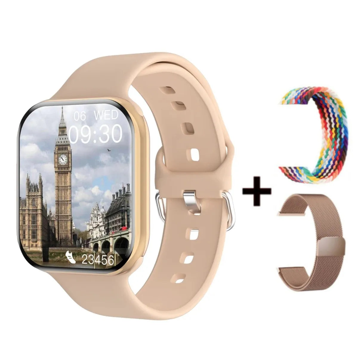 Smart Watch Series 9 Men Blood Pressure BT Call NFC Sleep monitoring Wireless Charge