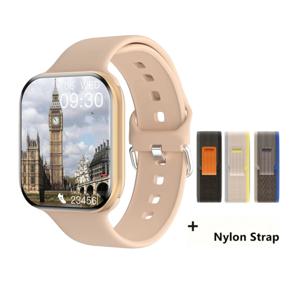 Smart Watch Series 9 Men Blood Pressure BT Call NFC Sleep monitoring Wireless Charge