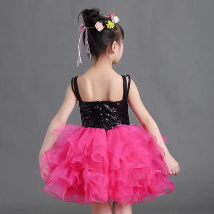 Children Beaded Top Layers Wedding Party Dresses Size 2 To 10 Baby Girls Boat Neck Mini Cupcakes Kids Pageant Dress Ball Gowns