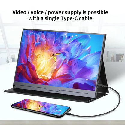 13.3 inch 1080P 2.5K Portable Monitor External Display for Gaming Laptop PS3/PS4 Switch Mini PC Tablet