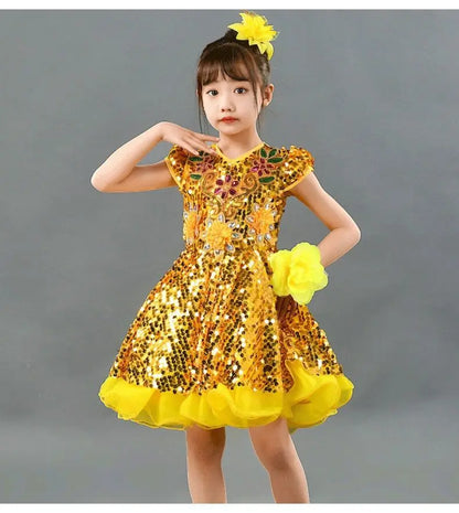 Children Beaded Top Layers Wedding Party Dresses Size 2 To 10 Baby Girls Boat Neck Mini Cupcakes Kids Pageant Dress Ball Gowns