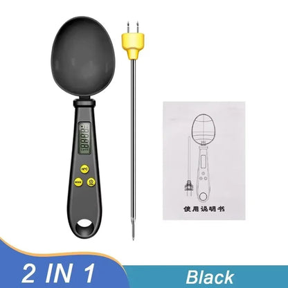 Mini Spoon Scale Digital Kitchen Scale Electronic LCD Food Scale 0.1-500g Weight Measuring Kitchen Tool for Milk Coffee