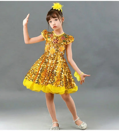 Children Beaded Top Layers Wedding Party Dresses Size 2 To 10 Baby Girls Boat Neck Mini Cupcakes Kids Pageant Dress Ball Gowns